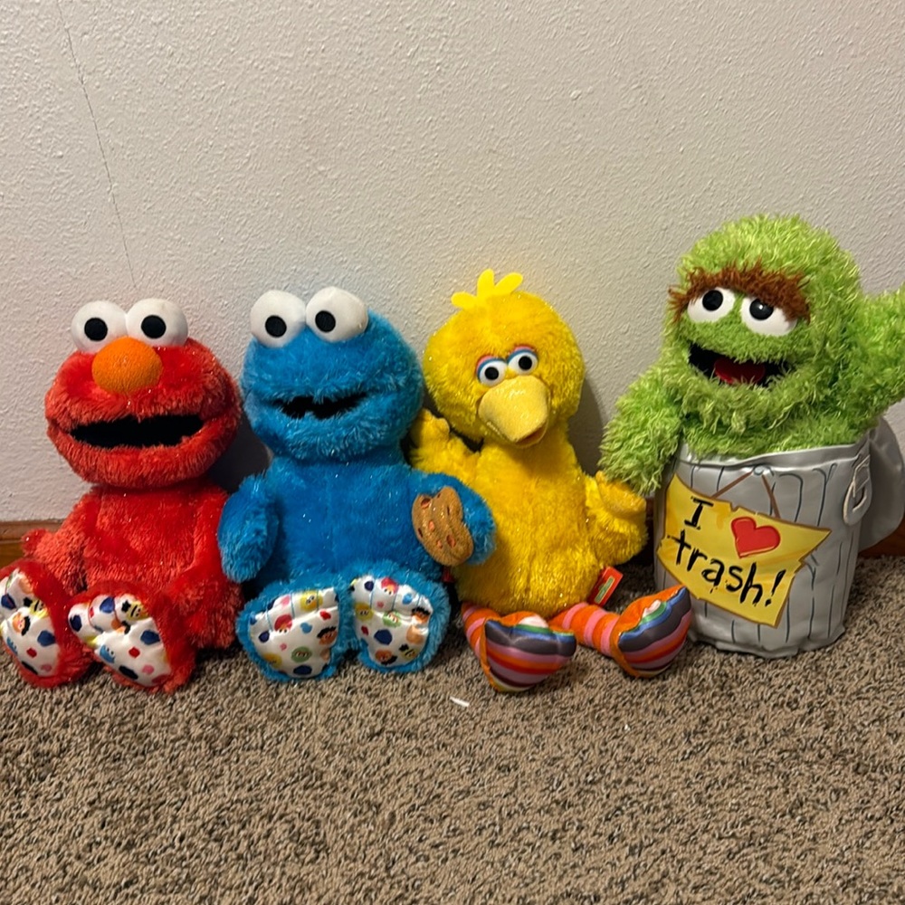 Sesame Street plush for kids
